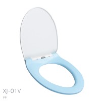 Chinese Custom Made bathroom fitting sanitary ware family seat soft close PP toilet seat With sterilization